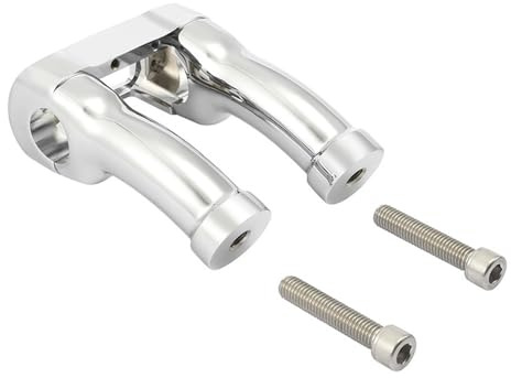 Riser Manubrio Riser manubrio alto 4 per motocicletta Morsetto superiore da 1-1/4 per Breakout 114 FXBRS 2018-2020 Per Street Bob FXBB 19 Per Softail Standard
