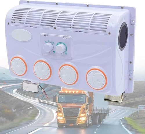 Condizionatore d'aria portatile per auto, 12 V/24 V CC, leggero e facile installazione per camion, auto e campeggi, soluzione di raffreddamento elettrico da 100 W