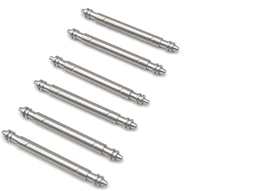 Barre a Molla Spring bar Orologi Anse Professionali Acciaio Inox 316L Perni diametro Rinforzati Ø 2,0mm 2,5mm Compatibili con Cinturini 20mm 22mm Qualità premium Super resistenti ONE MORE STRAP