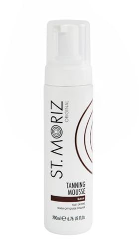 St. Moriz Dark - Spuma autoabbronzante, colore scuro, 200 ml