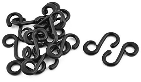 sourcing map 15Stück Connective Swivel Snap Ring Haken Gürtelschnalle DE DE | Beutel Plastik S Strap, Plastik