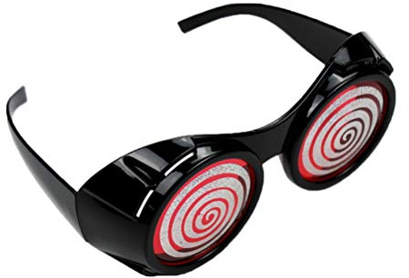 1 Paar Party Lustige Brille Schnurrbart Deko Brille Wackelaugen Brille Halloween-brille Halloween Partybrille Make-up-brille Spaßbrille Party Neuheit Brillen Kleidung Kind Bilden