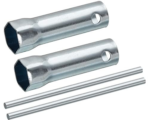 sourcing map 21mm Universal Ignition Spark Plug Spanner Wrench Socket 2 Pcs