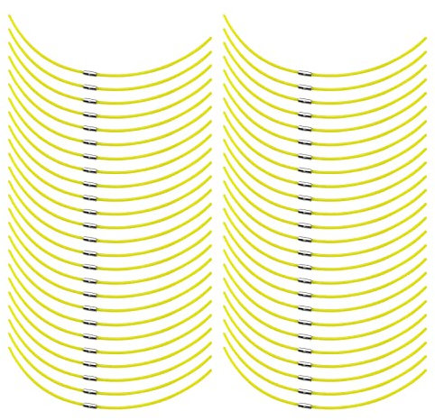 YWNYT Trimmerfaden für Bosch F016800174, extra starker Schneidfaden Rasentrimmer-Spulenfaden für Bosch ART 23 Combitrim, 31 cm × 3,5 mm (50)
