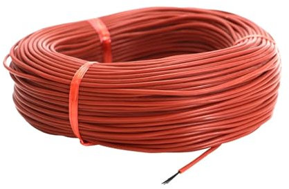 SHYISY Kohlefaser-Heizkabel 10 bis 100 Meter warmes Bodenkabel 12K 33 Ohm/m elektrische Carbon-Heizdrähte (Color : 30m)