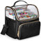 Rexmica Organizador para 180 Marcadores, Estuche y Bolsa de Almacenamiento para Rotuladores de Pintura Acrílica (Negro)
