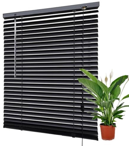 Xrdbfd Aluminium-Metall-Jalousie, Jalousien Und Rollos Für Fenster, Verdunkelung Venezianische Jalousie, Horizontal Venezianische Jalousette, 40-150cm/16-59in Breit,WxH-110x150cm/43.3 * 59in