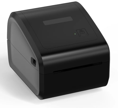 Aimo Etikettendrucker D550 Pro bis 115 mm 1 Stück | Beschriftungsgerät, Modell D550 Pro: für PC, Mac, Smartphone; mit Bluetooth, USB, LAN