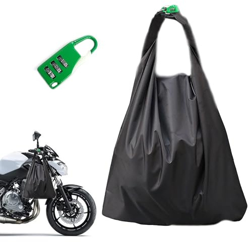 ZAHD Bolsa de Transporte de Tela Oxford para Montar en Motocicleta Bolsa Universal para Casco de Moto Exterior Negro Bolsa para Casco Plegable Impermeable para Casco de Moto Casco Bicicleta (Negro3)