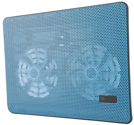 BTOSEP Laptop kyldyna ergonomisk dubbel fläkt lågt brus laptop-kylare för hemmakontor resor inom 17 tum