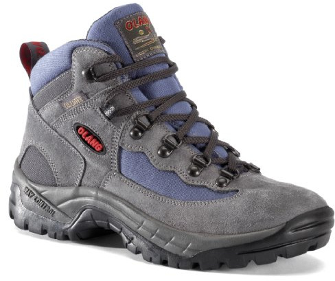 Olang Gottardo Tex - Botas de Senderismo de Goma para Mujer Gris Asphalt, Color Gris, Talla 41.5
