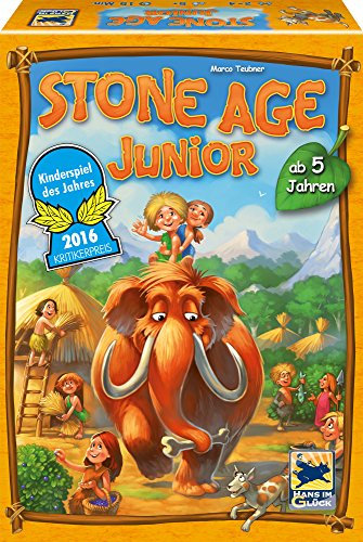Schmidt Spiele Hans im Glück 48258 Stone Age Junior, Kinderspiel des Jahres 2016