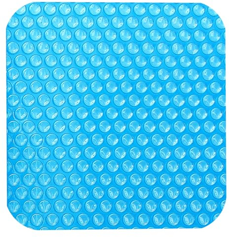INTERNATIONAL COVER POOL Cubierta Piscinas Manta Térmica 400 Eco de 5 x 3 m con Refuerzo EN LOS Anchos - Ahorro DE Agua Y ENERGIA -