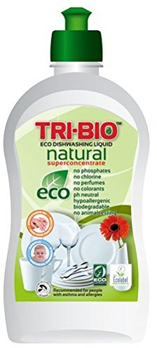 TRI-BIO Eco Natural Concentrated Dishwashing Liquid 420ml For Sensitive Skin