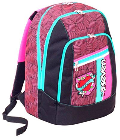 Seven S.p.a. Zaino Bambine e Ragazze, Rosa, Taglia unica