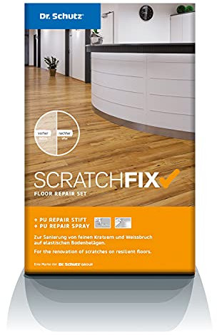 Dr. Schutz Scratchfix | Vinylboden Reparatur Set | Kratzer Entfernung für Vinyl und PVC | gegen Kratzer & Weißbruch