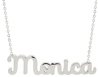 Only faith Collar para mujer con nombre personalizado Acero inoxidable Cadena colgante joya personalizada especial para amigas, novios