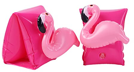 UPKOCH 2stücke Junge Mädchen-schwimmringe Armkreise Aus Dickem PVC Aufblasbare Schwimmflügel Mit Flamingo-Motiv Leicht Und Tragbar Für Kleinkinder Schwimmunterstützung Und Im Pool