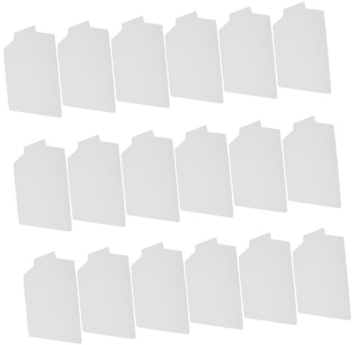 NUOBESTY Planche en Papier Blanc pour Pliage de T-Shirts, Support de Pliage de Vêtements en Papier Rigide, 20 Feuilles, Aide Rapide pour Organisation du Linge