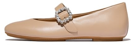 Fitflop Mary Jane Womens Ballerina Shoes in Black