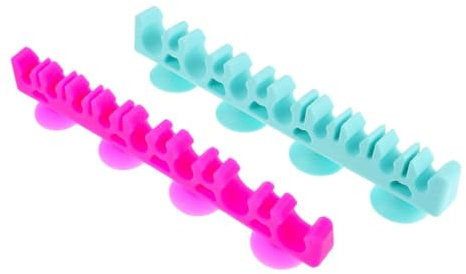 HAPINARY Silikon Pinsel Trockenständer Mit Saugnapf Für Make-up Pinsel Aufbewahrung Und Lufttrocknung Kosmetikpinselhalter Für Schminktische
