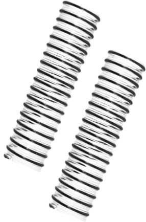 Genérico 2 Piezas Accesorios Para Aspiradoras Tubo De Vacío Flexible Reemplazo De La Manguera De Vacío Kit De Accesorios De Repuestos Tubo Para Tubo Limpiador Alambre De Acero