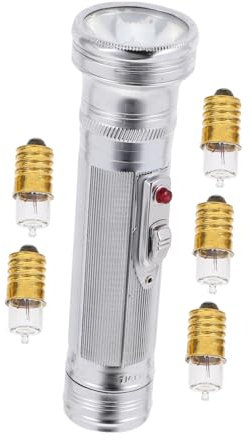 HOMSFOU Accesorios De Linterna Estilo Retro Linterna Portátil De Metal Vintage Led Para Camping y Senderismo Uso Emergencias