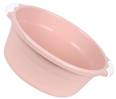 EXQUIMEUBLE 2 Stück Großes Waschbecken Kunststoff Rosa Rutschfest Haushaltsbecken Für Bad Küche Multifunktional Fußbecken