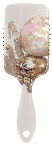 Rose Gold Sprider friendly hair brush blow Designed massage brush for straight hair with Ergonomic handle cepillo para peinar