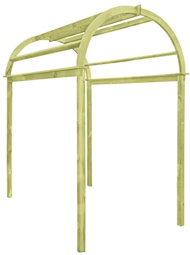 Arche à treillis 125x150x235 cm Bois de pin imprégné , Maison & jardin , Pelouses & jardins , Vie en extérieur , Structures extérieures , Arches, treillages & pergolas de jardin, Vert, (Poids 51KG)