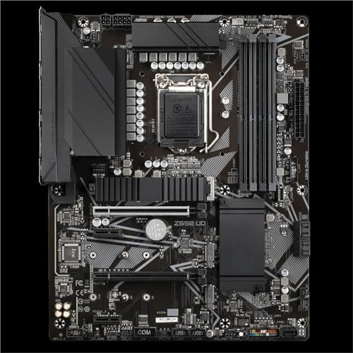 Placa Madre Fit For GIGABYTE Z590 UD LGA 1200 con Intel ATX, Triple M.2 y PCIe 4.0