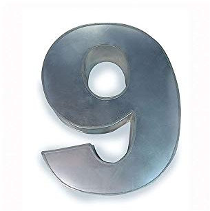 The Cakes World Large Number Birthday Wedding Anniversary Cake Tin - Cake Pan (9)