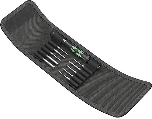 Wera Schraubendreher Set Kraftform Kompakt Micro Electronics 1, 11-teilig, Bitlänge 44 mm, 05073676001