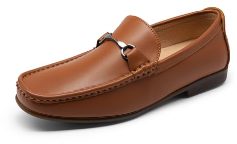 Bruno Marc Klänning Loafers för män Slip On Casual körloafer, SOLBRÄNNA, 41 EU