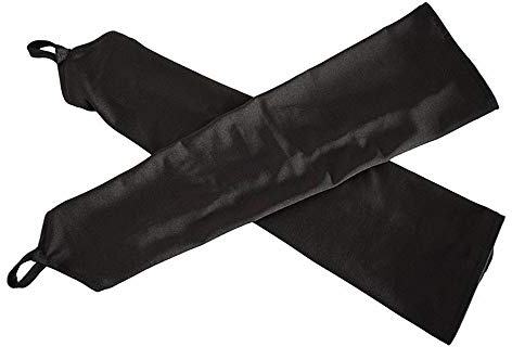 Shinningstar 5-18Y Children Girls' Boys' Stretchy Fingerless Over Elbow Cosplay Catsuit Black Gloves