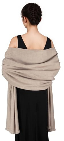 SWAT PANY Damen Schal Tücher Pashmina Stola für Winter Festlich Abendkleid