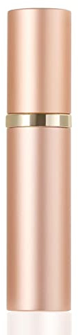 SUBORAWOS Parfümzerstäuber Nachfüllbar,Mini Parfum Zerstäuber für Unterwegs,Leer Sprühflasche für Parfum,Handtasche Parfümflaschen für Reise 5ml(Roségold)