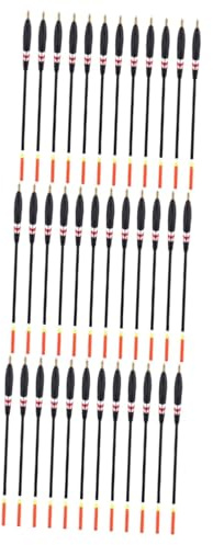 BESPORTBLE 36pcs Wooden Sea Fishing Rigs Pole Floats Fishing Tackle Accessories Angling Buoy Drift Floats Easy Bite Detection Functional for Sea