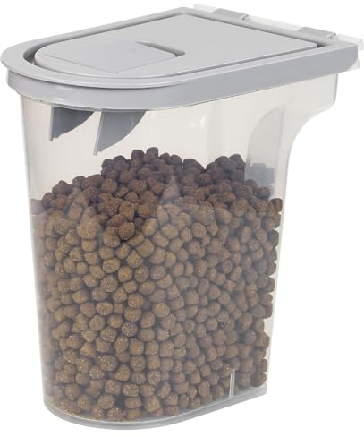 Taylor & Brown 6.5 Litre Airtight Pet Food Storage Container With Flip Up Pouring Spout Treats For Pet Dog Cat Bird Food Animal 3kg Dry Food Dispenser