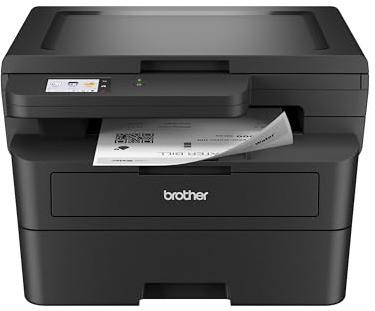Brother HL-L2480DW Wireless Compact Mobile Monochrome Multi-Function Laser Printer with Copy, Scan, Duplex, Black & White Output | Includes Refresh Subscription Trial(1), (Renewed Premium)