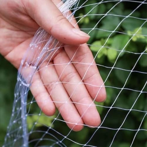 OAK Cat Net for Balcony and Window, Cat Protection Net with High-Strength Nylon, Balcony Net for Cats, Cat Net without Drilling, Cat Net for Balcony (6 x 3 m/Transparent, 6 x 3 m/Transparent)