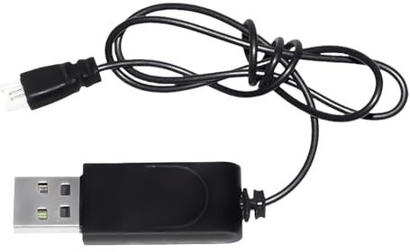3.7v Battery Charger, USB Drone RC Car Battery Charger with LED Indicator for RC Car Remote Toy Car, Lithium Battery USB Charging Cable for NiCd/NiMH/LiPo Batteries (XH2.54)