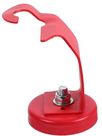 2 Stück Magnetische Schweißpositionierklemme aus Metall in Rot