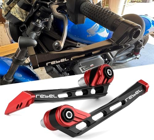 Super Vici Motorcycle Lever Protector For Rebel CMX 1100 500 300 All Years Brake Clutch Lever Protector Handlebar Stub cmx1100 Rebel 500cmx 300 Accessories Red