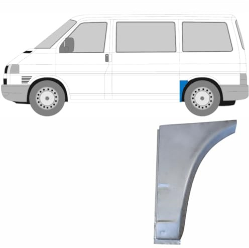 Reparaturblech Kotflügel hinten für Volkswagen Transporter T4 1990-2003 / Links