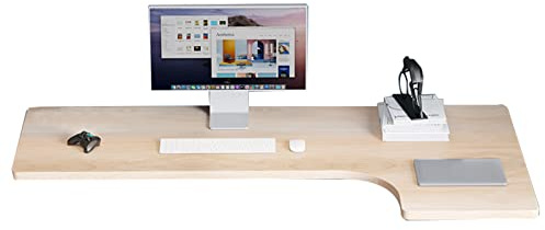 L-format hörnskrivbord – väggmonterat bord för hemmet, flytande design för studier, sovrum, badrum eller balkong