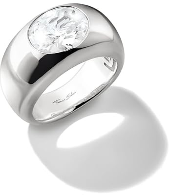 THOMAS SABO Damen-Damenring Silber Zirkonia