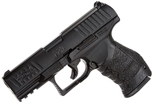Walther Airsoft Pistole PPQ HME, Federdruck Waffe mit 0,5 Joule, inkl. 100 x 6 mm BB Soft-Air Kugeln und zweitem Magazin