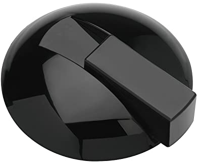 Hewi sol butoirs de porte 625 – Diamètre 85 mm, ansch lagh 22,5 mm, nylon, 1 pièce, noir, 102283635