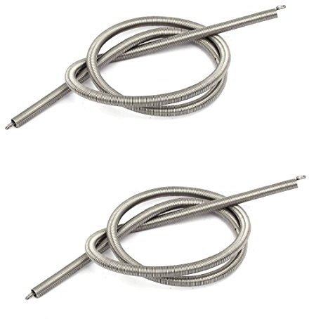 Aexit 0,3 mm x 3 mm x 300 mm 304 Edelstahl-Zugfedern Silberfarbe 2St (4824cc3fba2b5d4cdf9ce760bb848096)